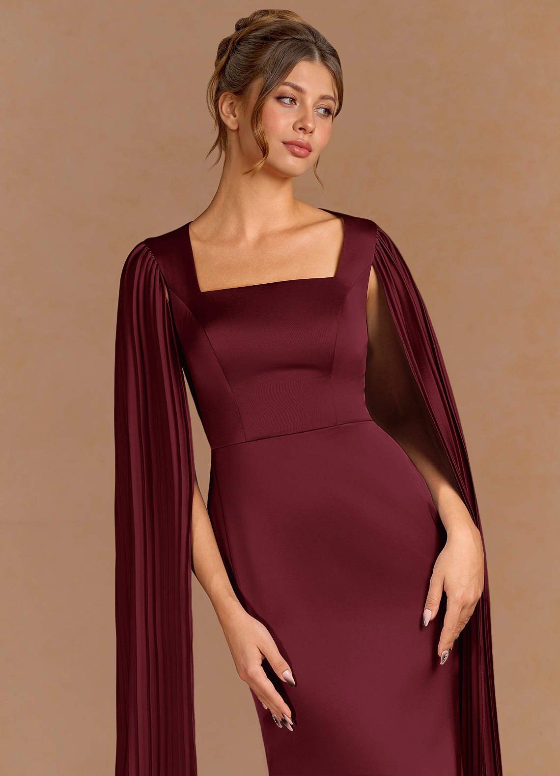 Wysteria Wine Maxi Dress