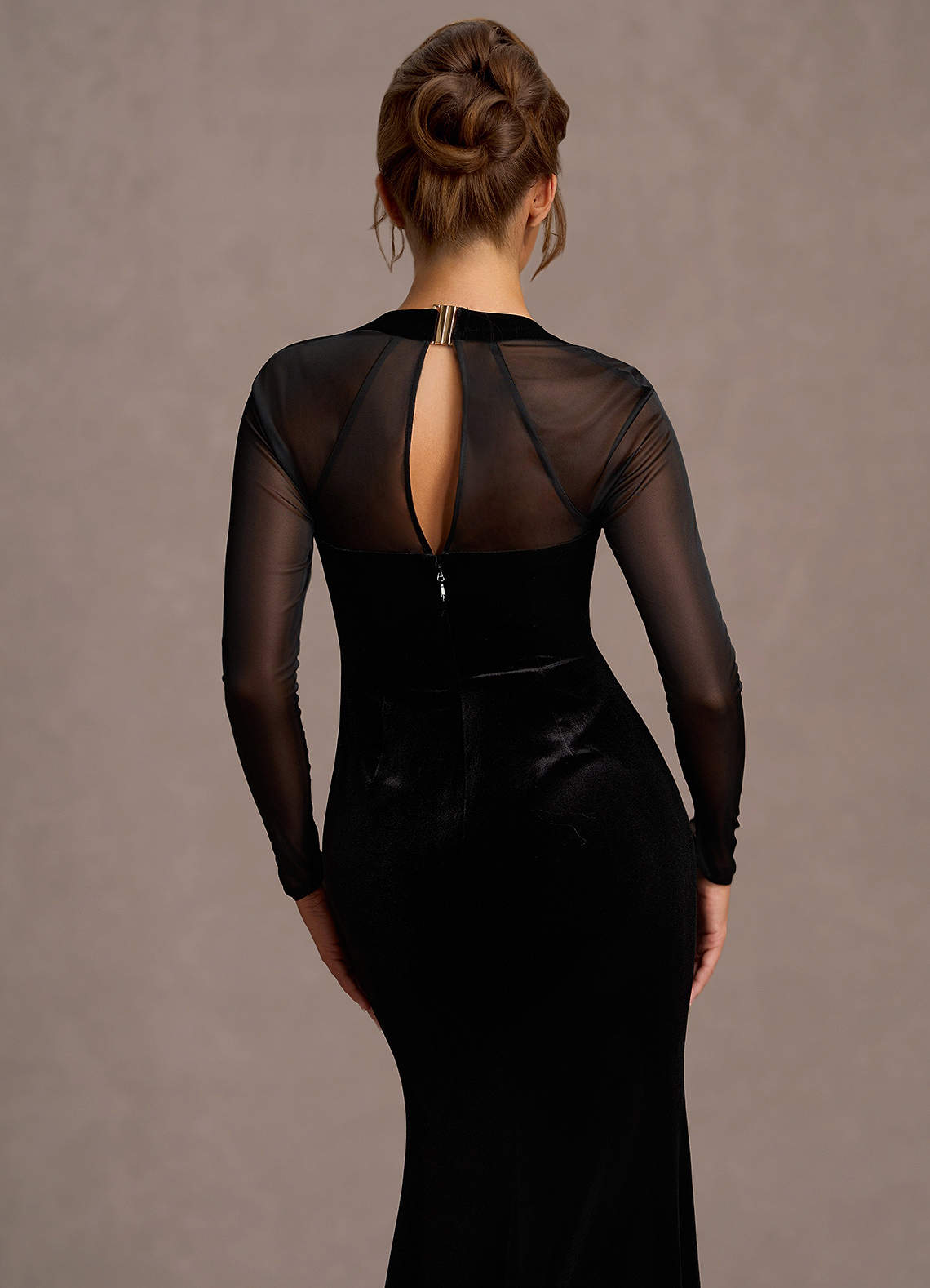 Megan Black Maxi Dress