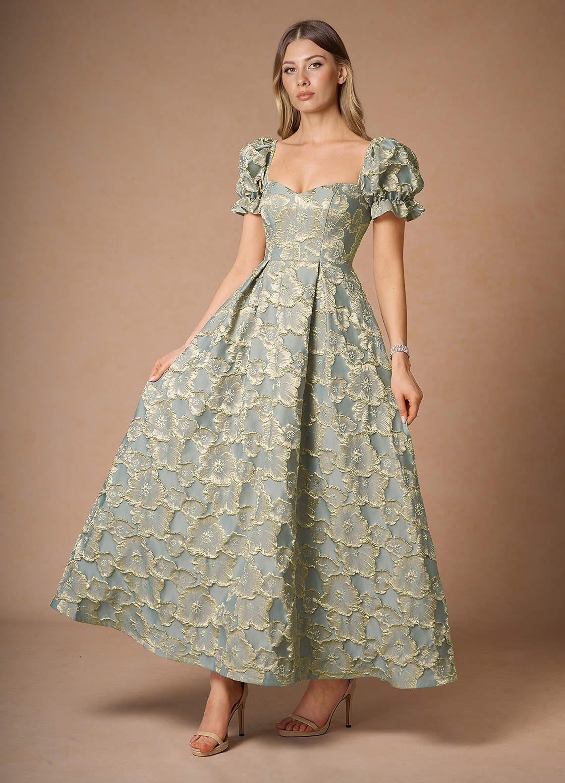 Amy Blue Maxi Dress Dress