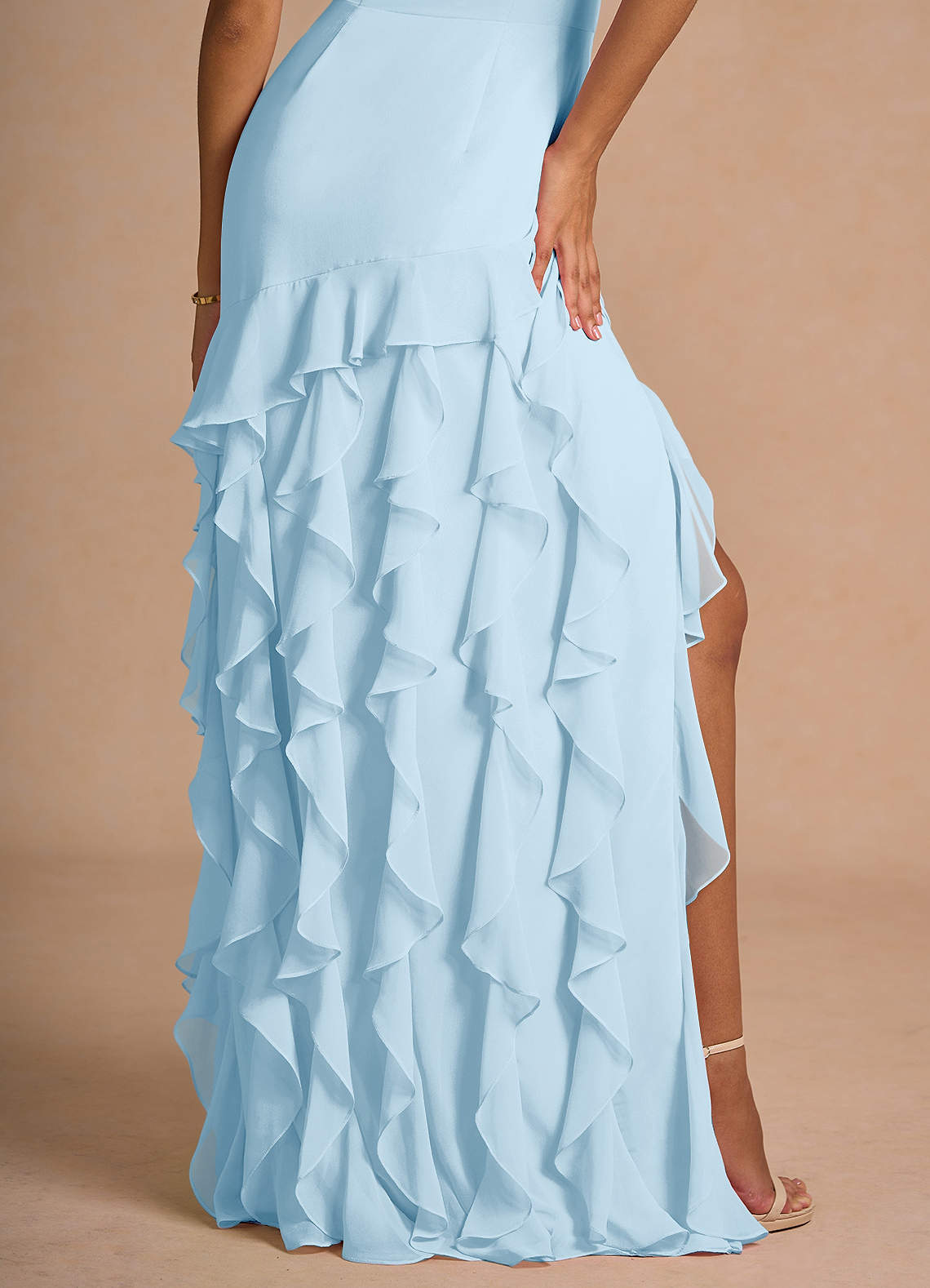 Kylee Sky Blue Maxi Dress
