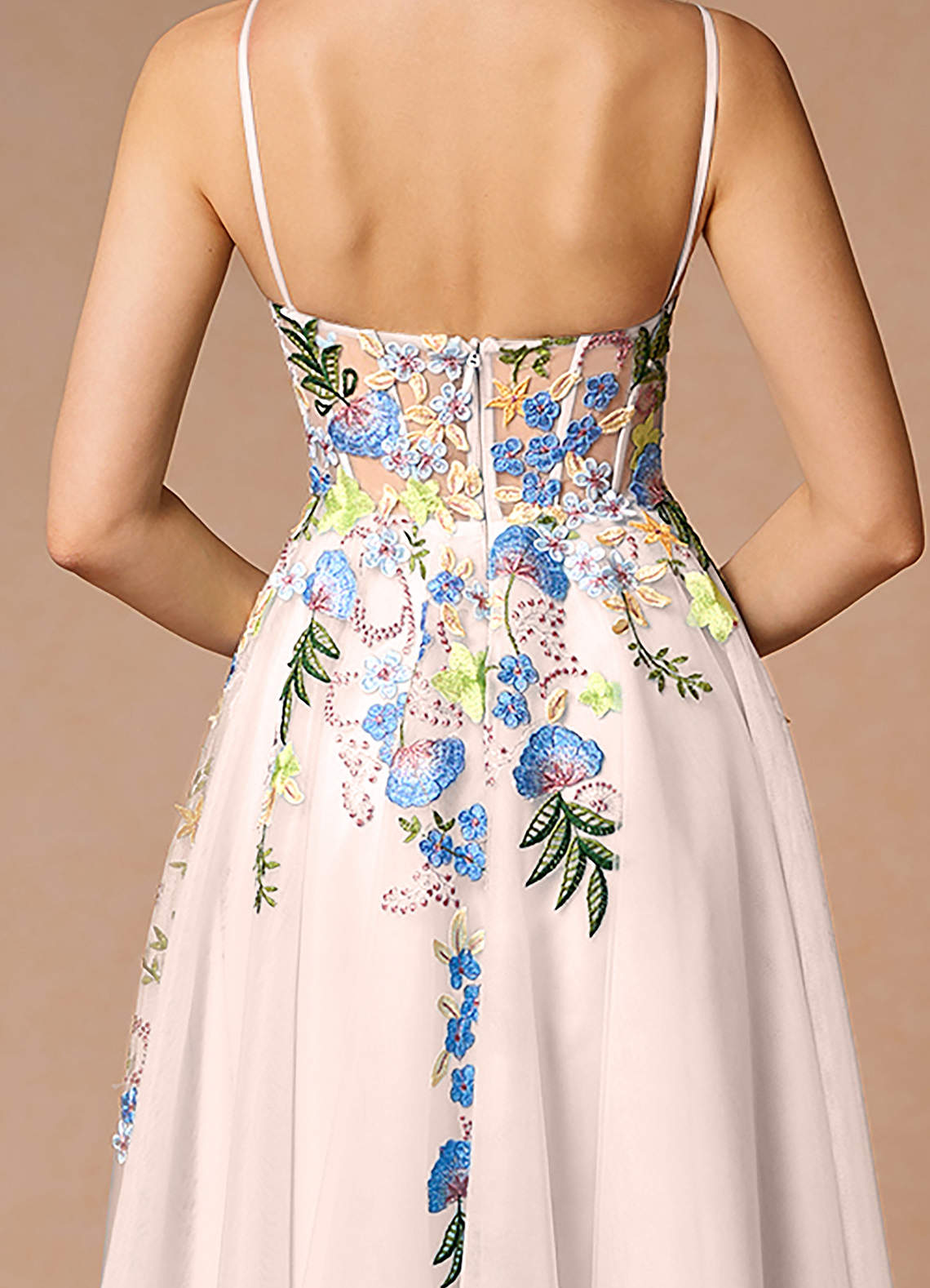 Iverine Blush Pink Multi Midi Dress Dress