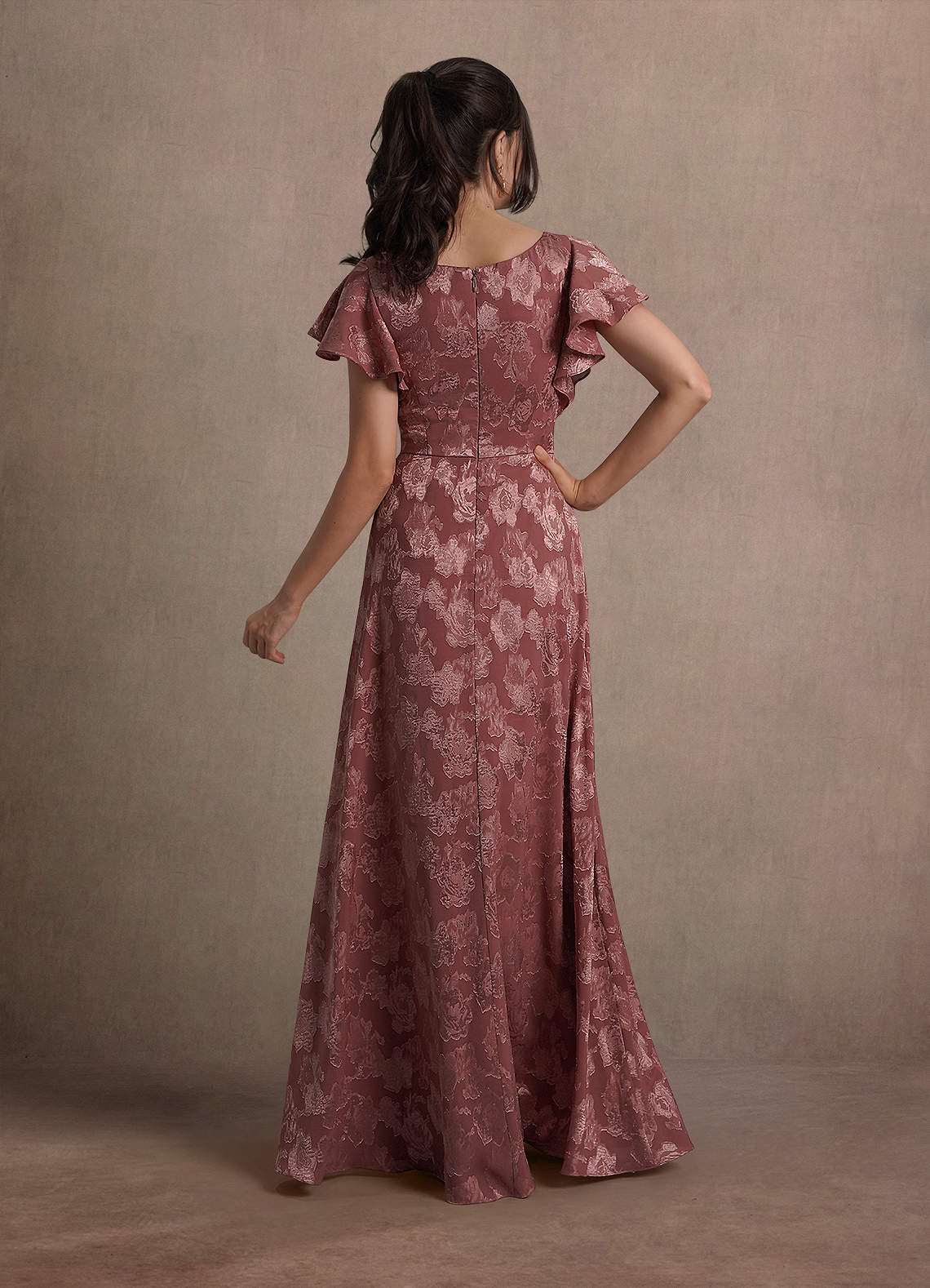 Taleen Vintage Rose Maxi Dress Dress