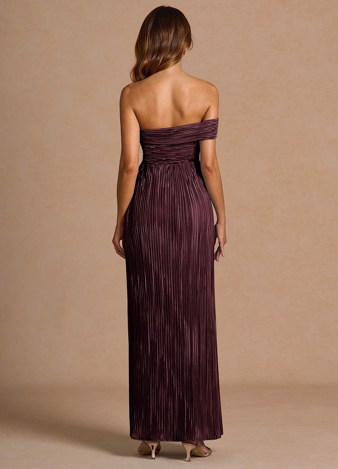 Isolde Maroon Red Maxi Dress
