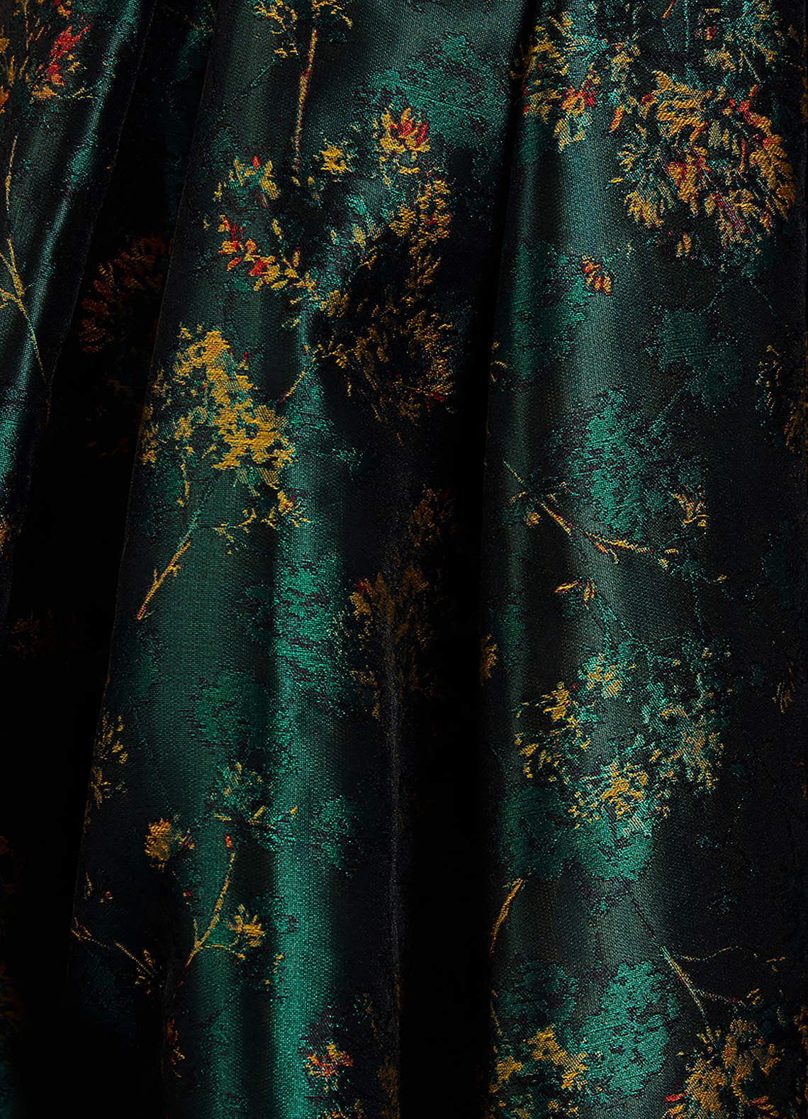 Maelie Deep Green Midi Dress Dress
