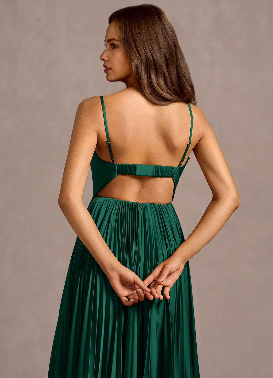 Yaretzi Hunter Green Maxi Dress Dress