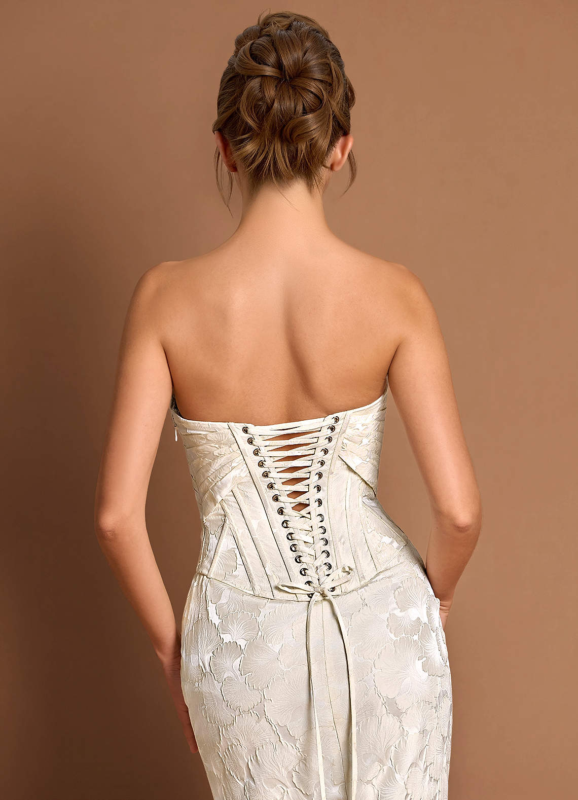 Solveig French White Maxi Dress