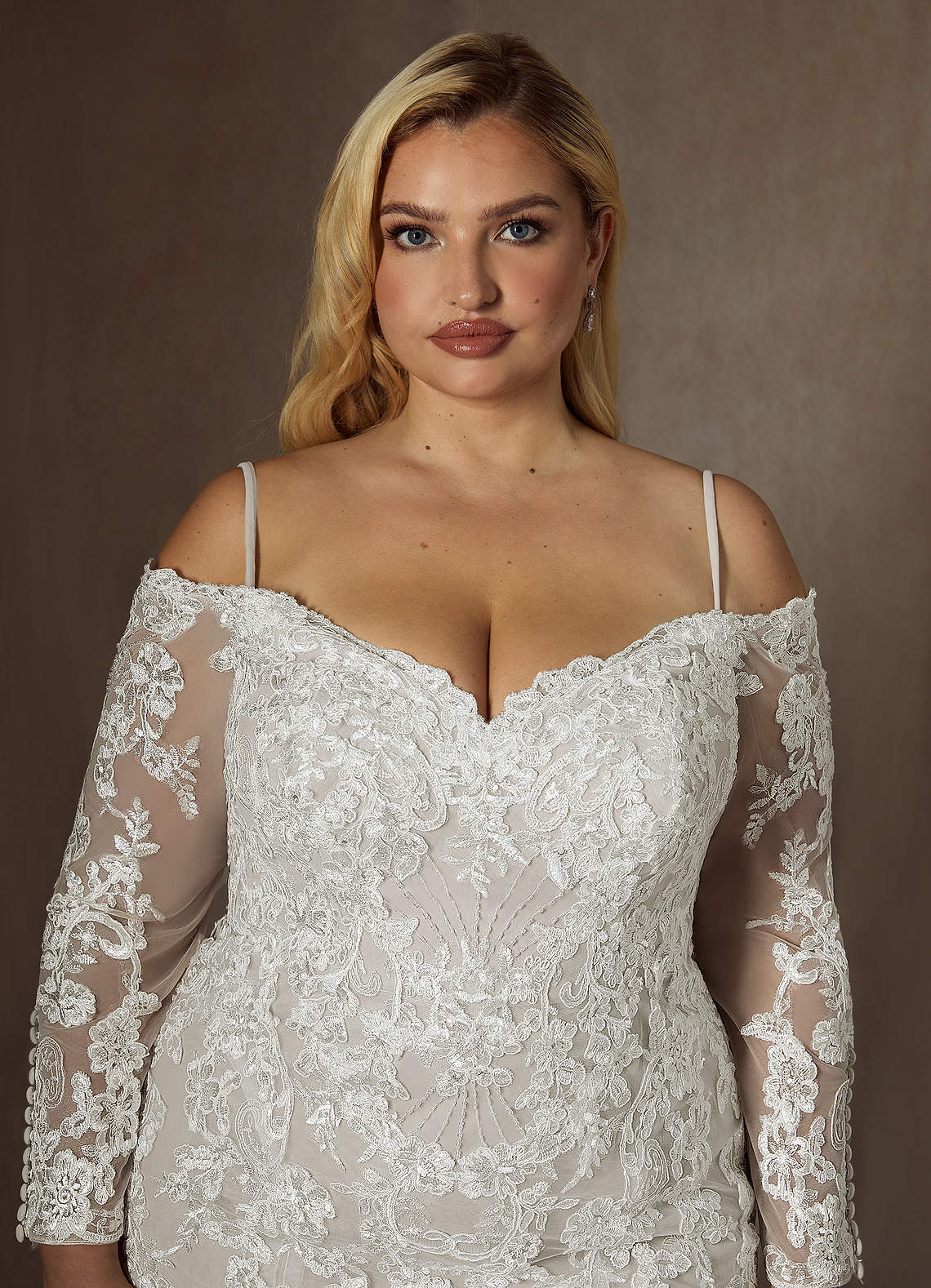 Diamond White Mermaid Sequins Tulle Dress