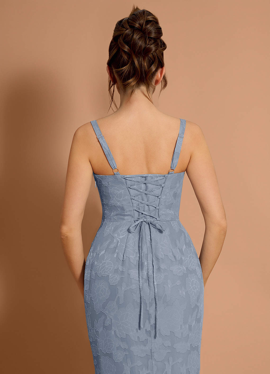 Aubrey Powder Blue Maxi Dress