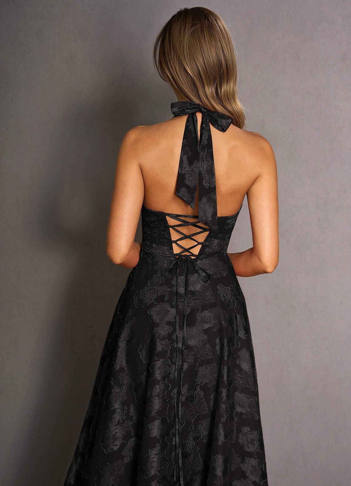 Isabeau Black Midi Dress Dress