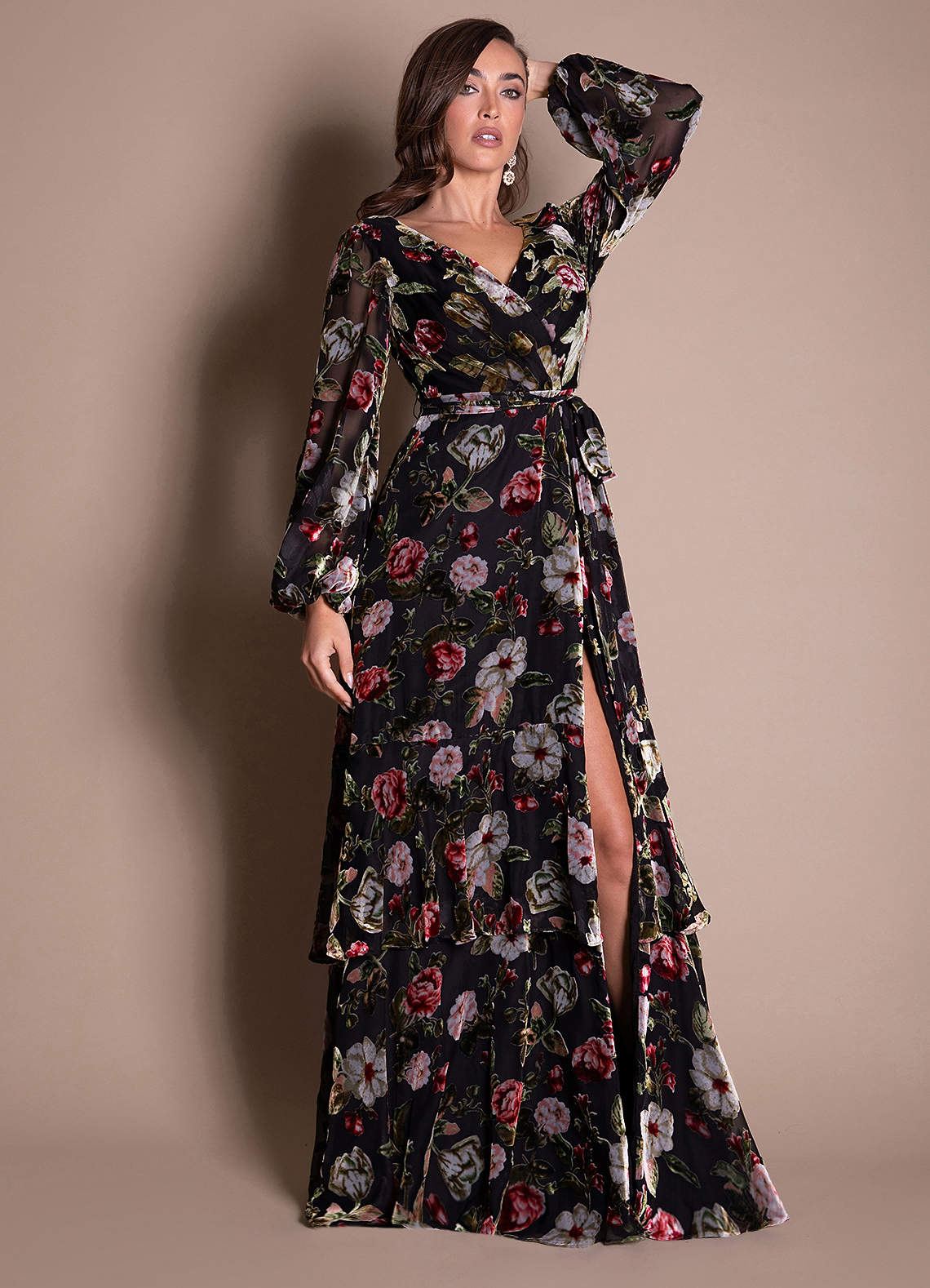 Teressa Twilight Bloom Maxi Dress