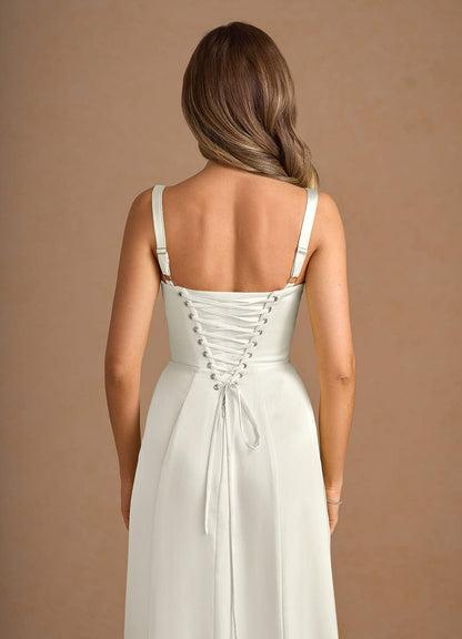 Amaris Cream Maxi Dress  Dress