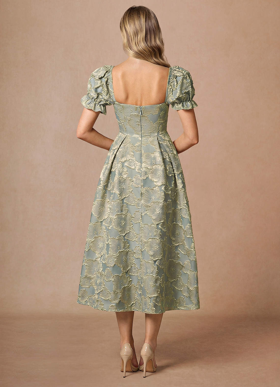 Amy Blue Midi Dress