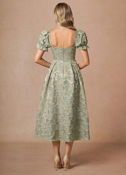 Amy Blue Midi Dress