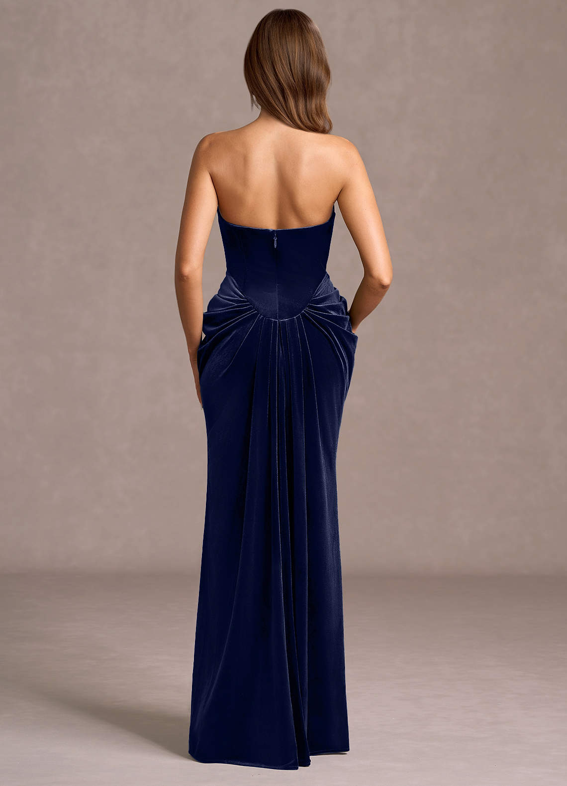 Sylvie Navy Maxi Gown  Dress
