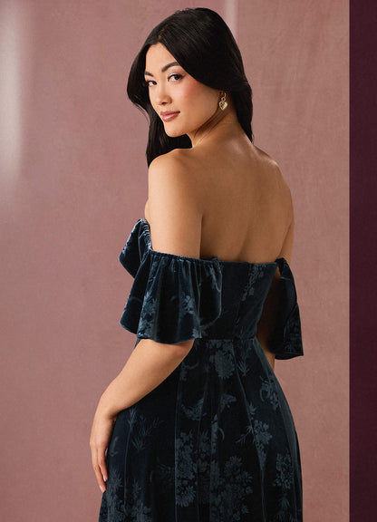Sadie Midnight Midi Dress  Dress