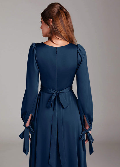 Leonia Navy Maxi Dress