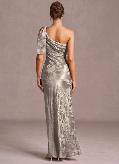Queniva Platinum Maxi Dress  Dress