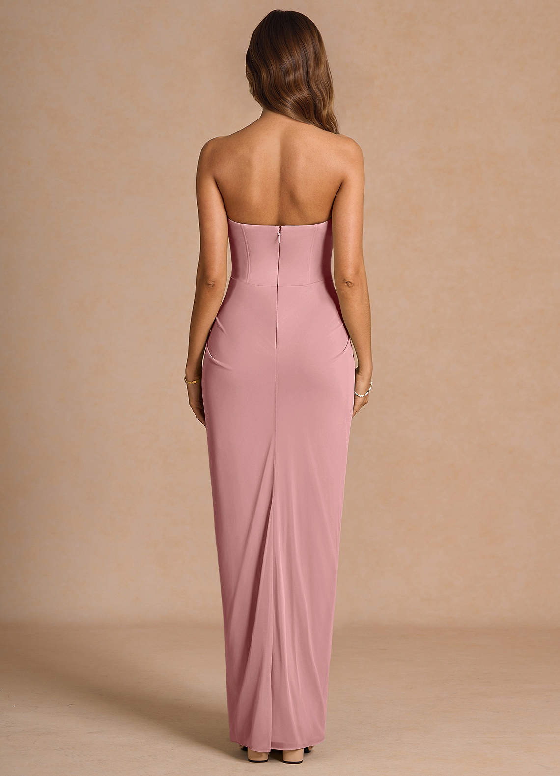 Anais Light Pink Maxi Dress