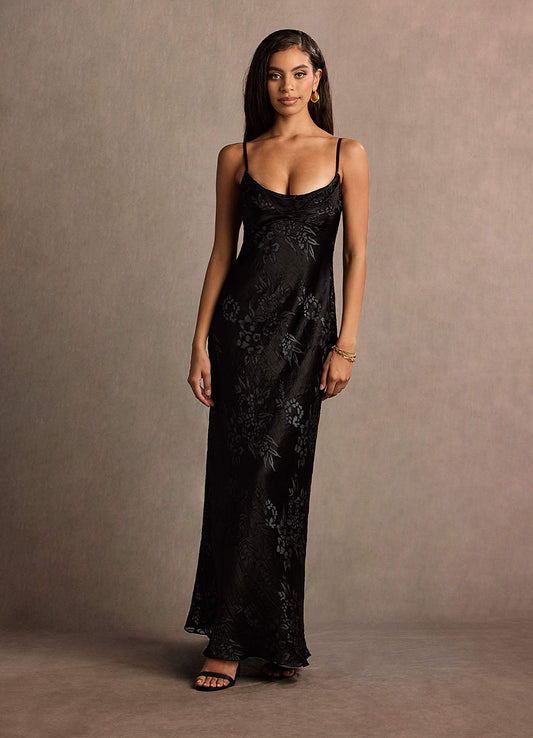 Ivy Black Slate Maxi Dress