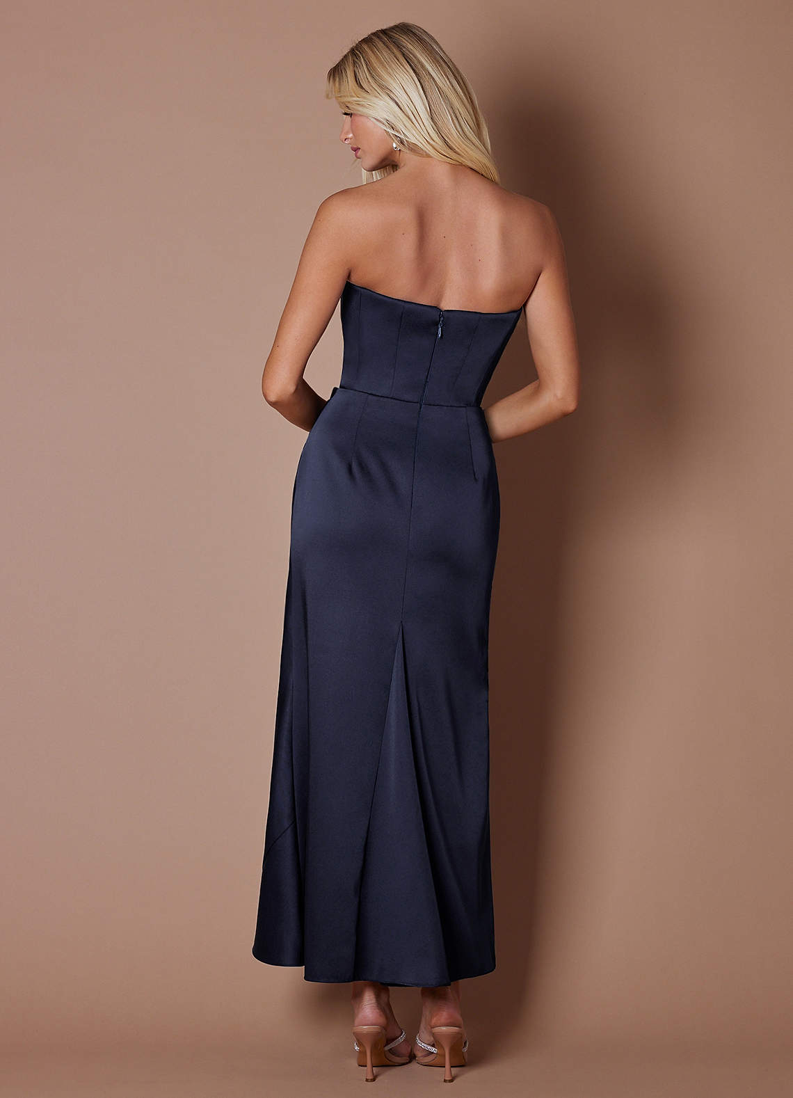 Anya Deep Navy Maxi Dress