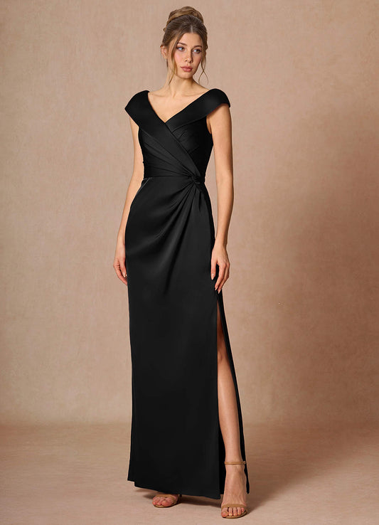 Thessaly Black Maxi Dress