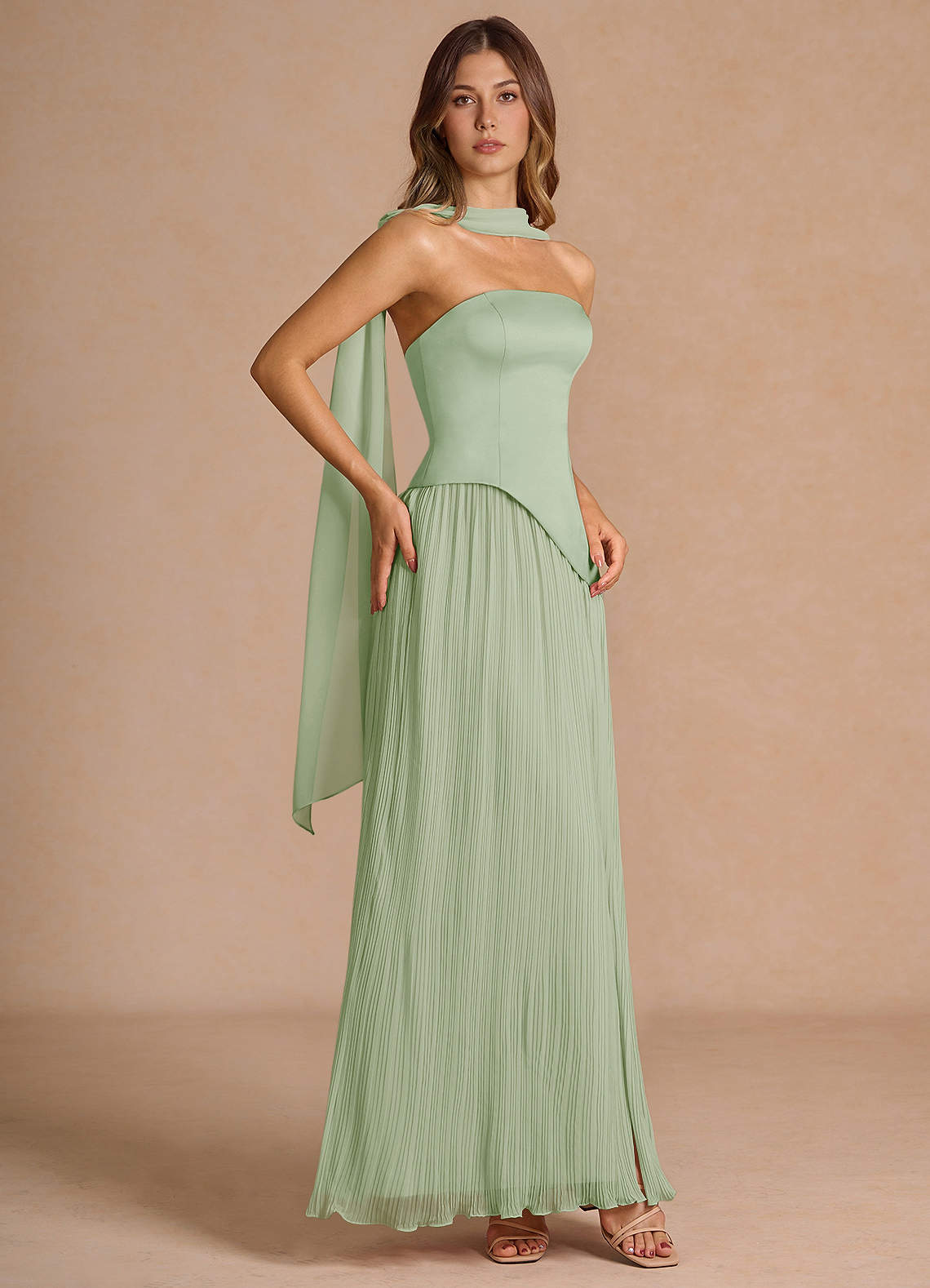 Tierney Dusty Sage Maxi Dress