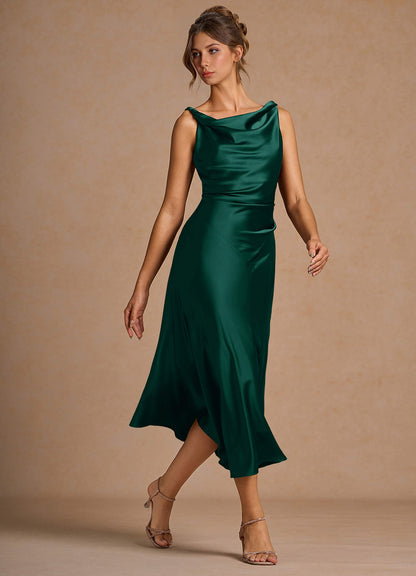Nerine Emerald Midi Dress  Dress
