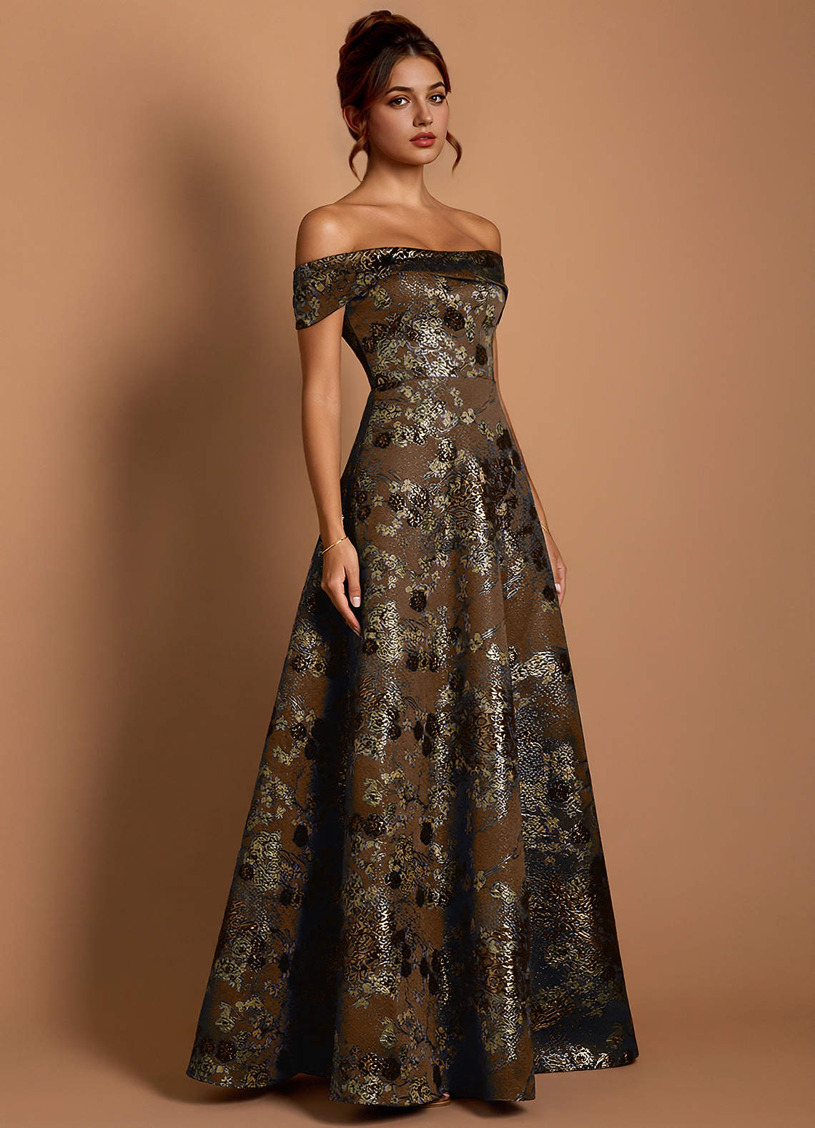 Dagny Mocha Coco Maxi Dress  Dress