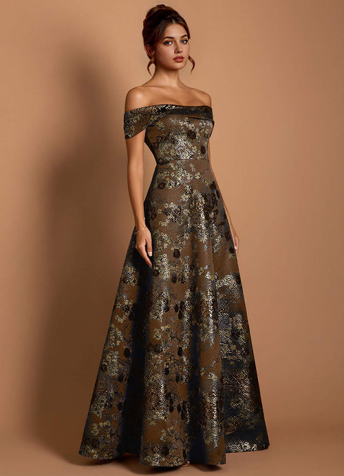 Dagny Mocha Coco Maxi Dress  Dress