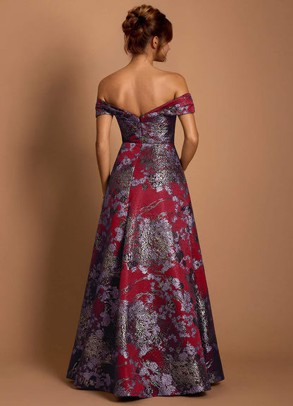 Dagny Merlot Maxi Dress  Dress