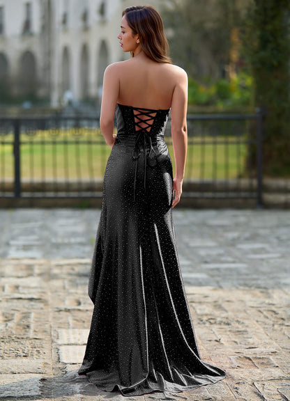 Cerys Black Corsat Prom Dress