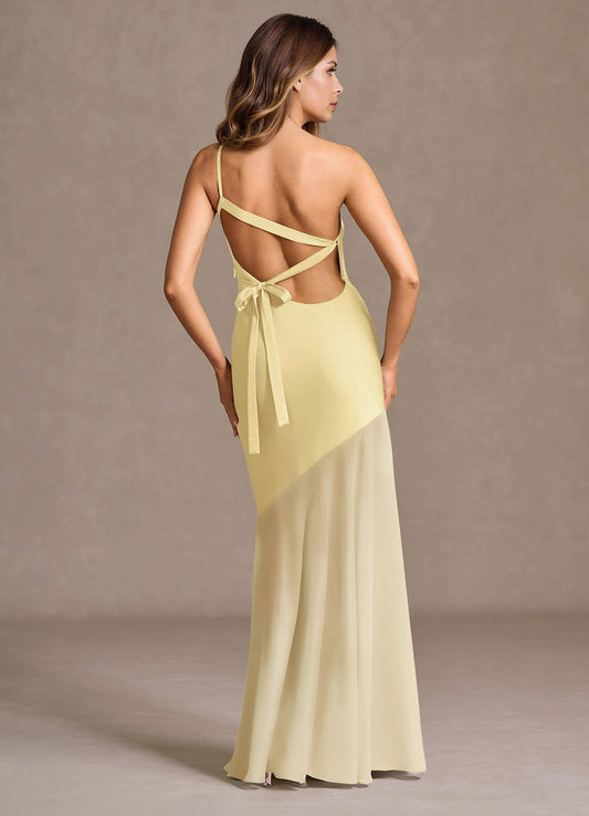 Fatima Lemon Sorbet Maxi Dress