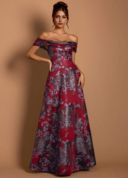 Dagny Merlot Maxi Dress  Dress
