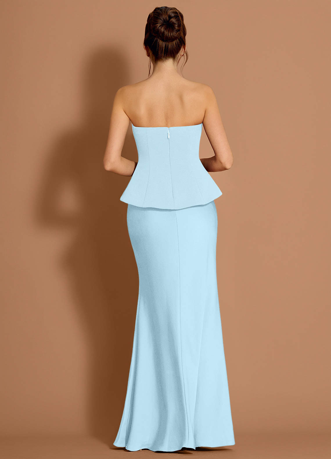 Zeraya Sky Blue Maxi Dress  Dress