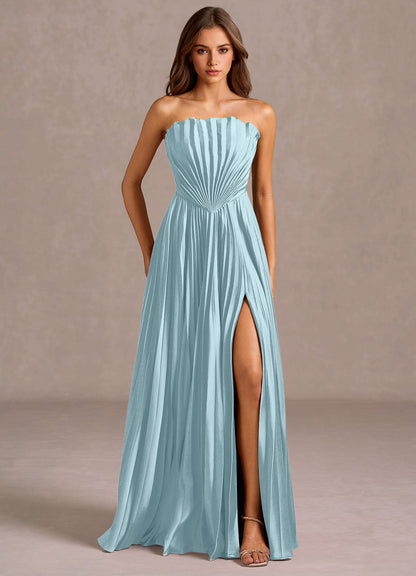 Kaia Sky Blue Maxi Dress