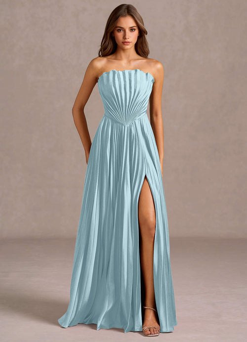 Kaia Sky Blue Maxi Dress