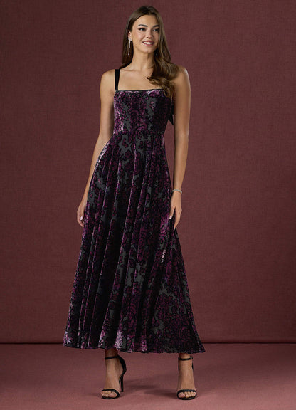 Hester Black Amethyst Maxi Dress  Dress