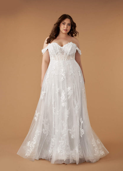 Diamond White A-Line Sweetheart Sequins Tulle Dress