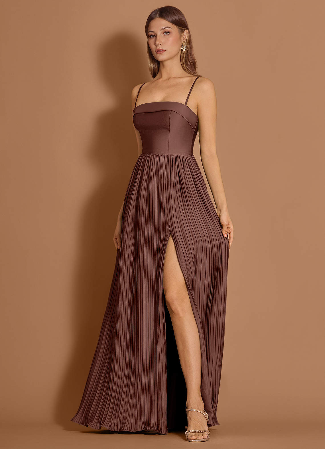 Nayeli Mocha Coco Maxi Dress