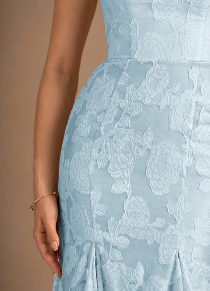 Avina Pale Blue Maxi Dress