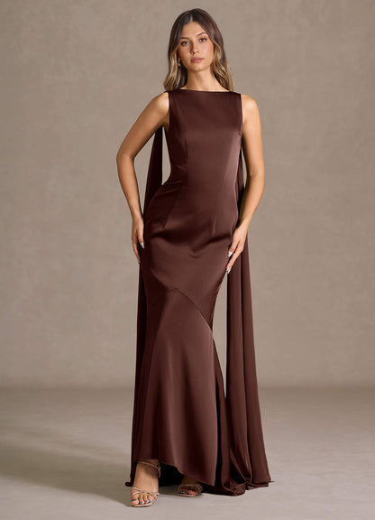 Wynne Mocha Coco Maxi Dress  Dress