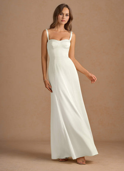 Amaris Cream Maxi Dress  Dress