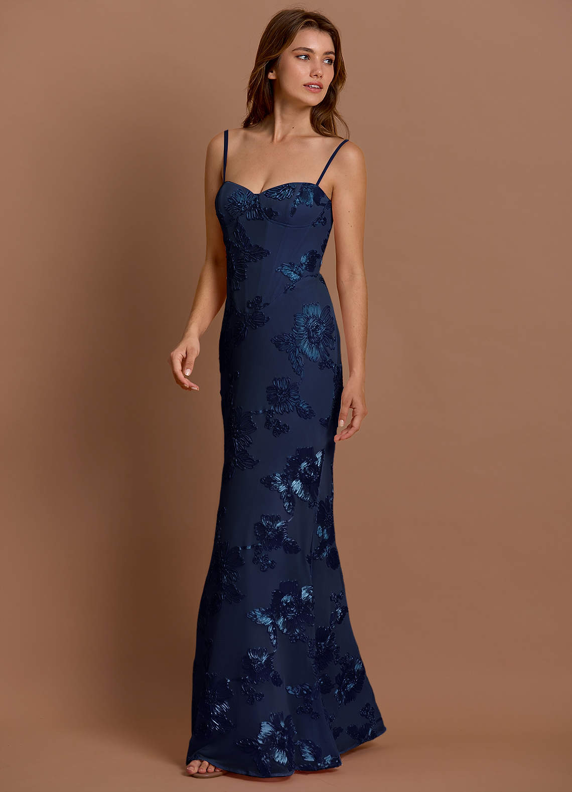 Anika Navy Maxi Dress