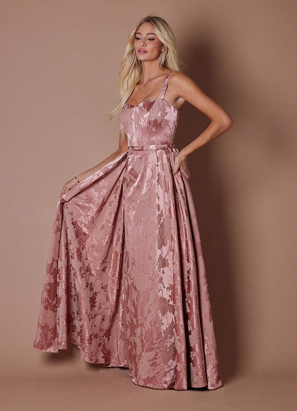 Kelis Rosewood Pink Maxi Dress