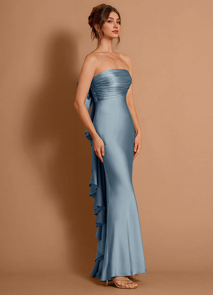 Aveline Powder Blue Maxi Dress