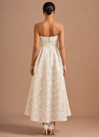 Clementine Cream Maxi Dress
