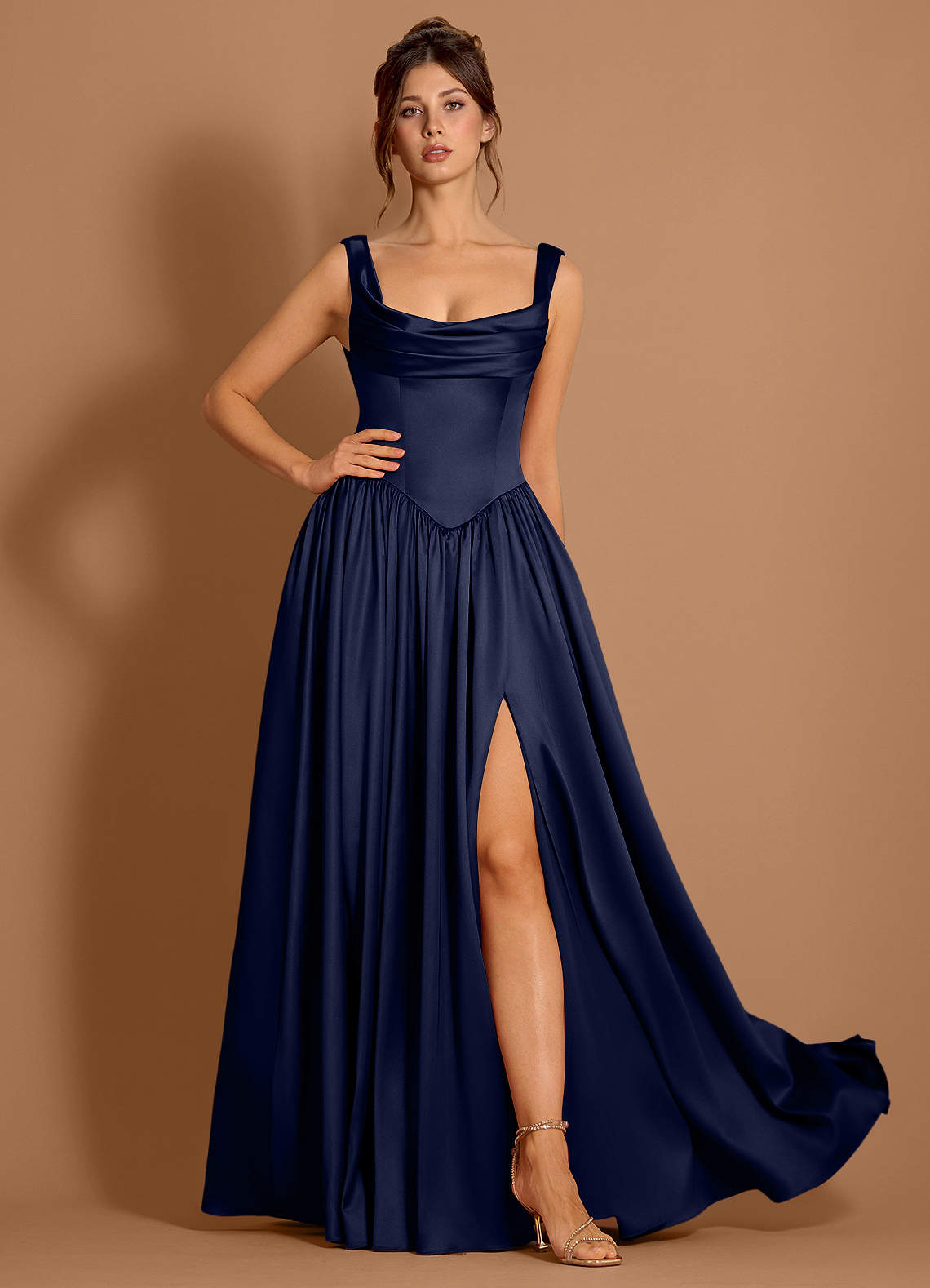 Colette Navy Maxi Dress