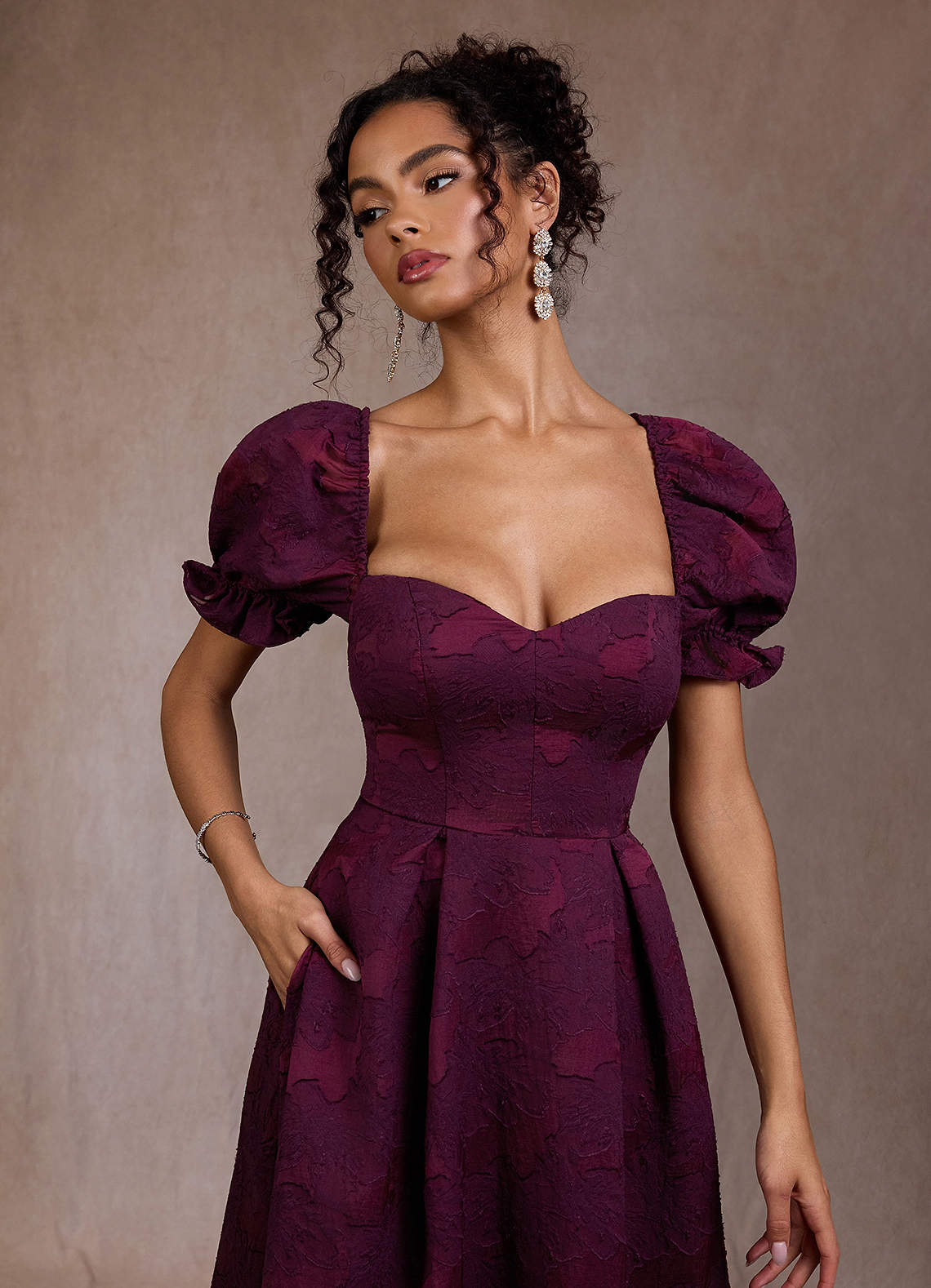 Gabby Plum Orchid Maxi Dress