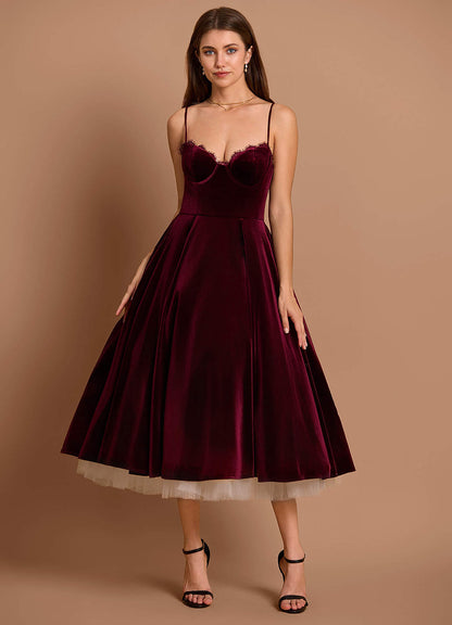Gracyn Wine Two Piece Dress