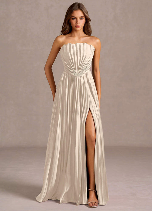 Kaia Cream Maxi Dress  Dress